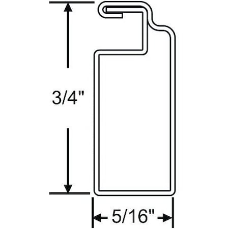 Strybuc Tube 8ft Screen Frame White 90H-224